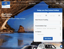 Tablet Screenshot of kiwicombopass.co.nz